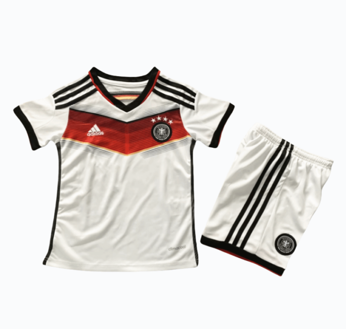 Germany Retro Kits 2014 Home Kids Kits