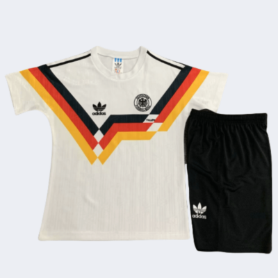 Germany Retro Kits 1990 Home Kids Kits