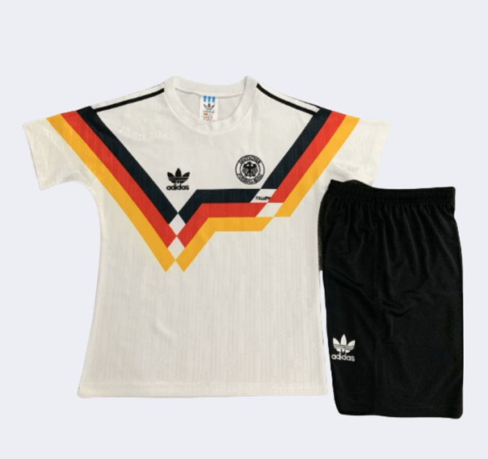 Germany Retro Kits 1990 Home Kids Kits