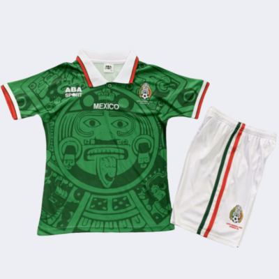 Mexico 1998 Retro Home Kids Kits