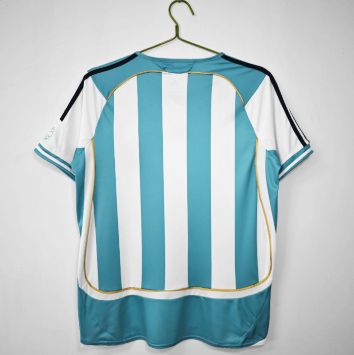 2006 Argentina Home Shirt - 图片 2