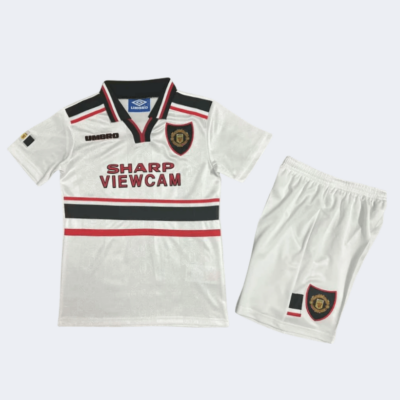 1998/99 Man United Away Kids Kits