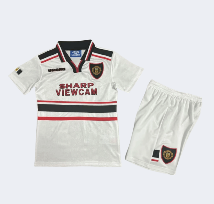 1998/99 Man United Away Kids Kits