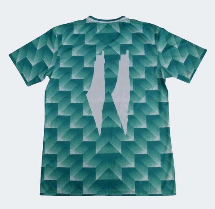 Palestine Vintage Cyan Jersey - 图片 2