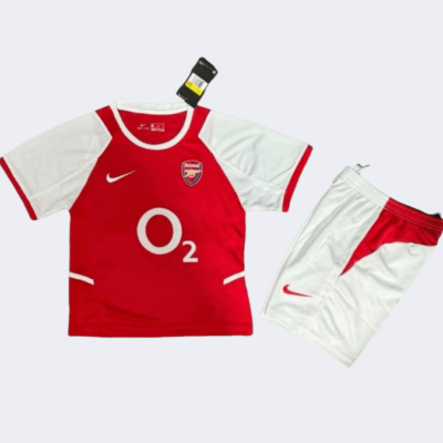Arsenal Retro Kits 2002/03 Home Kids Kits