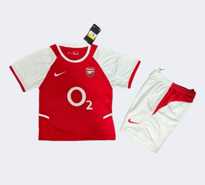 Arsenal Retro Kits 2002/03 Home Kids Kits