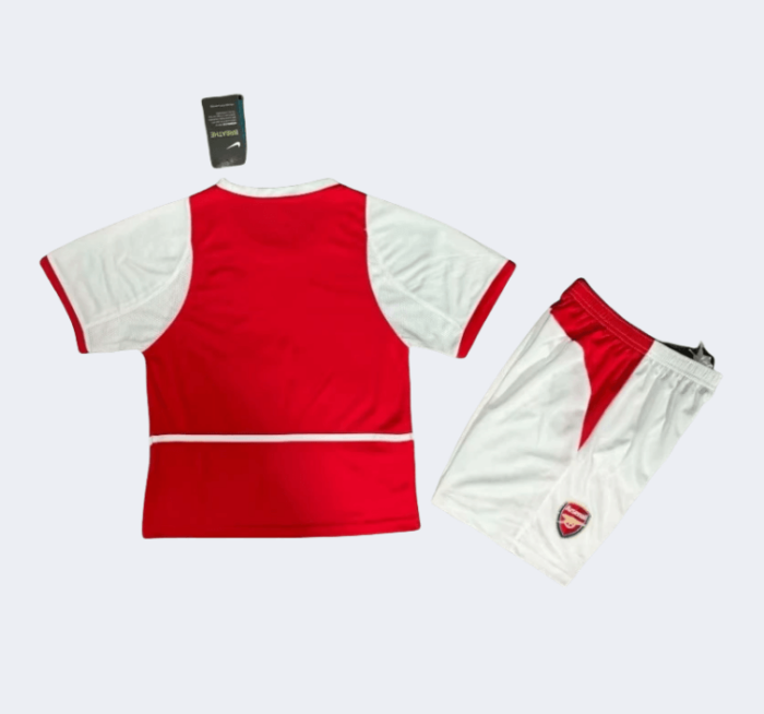 Arsenal Retro Kits 2002/03 Home Kids Kits - 图片 2