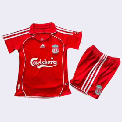 2006/07 Liverpool Home Kids Kits