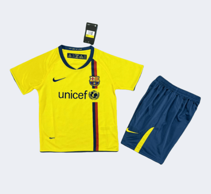 2008/09 Barcelona Away Kids Kits