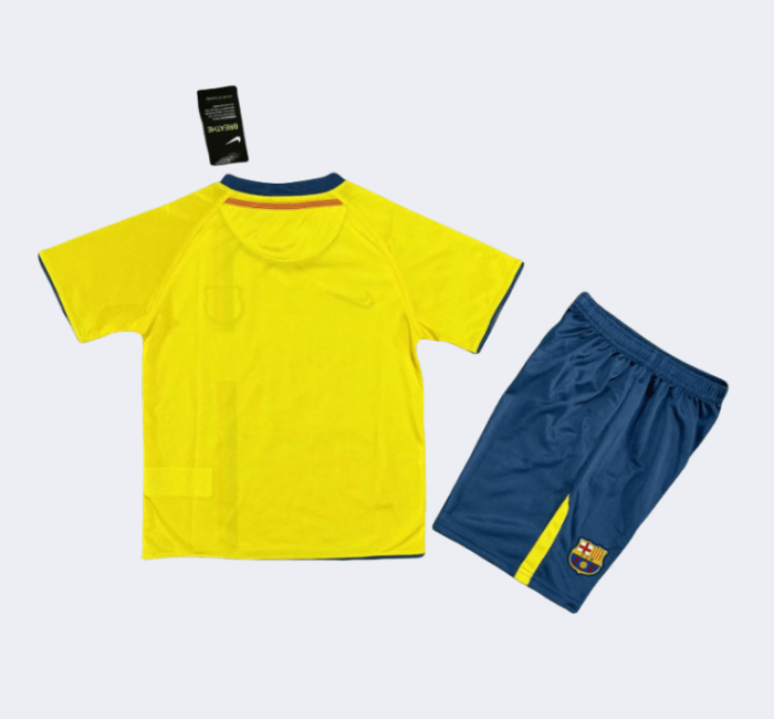 2008/09 Barcelona Away Kids Kits - 图片 2