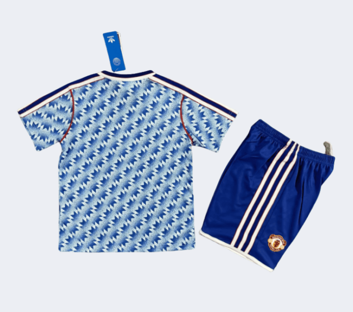 1990/92 Man United Away Kids Kits - 图片 2