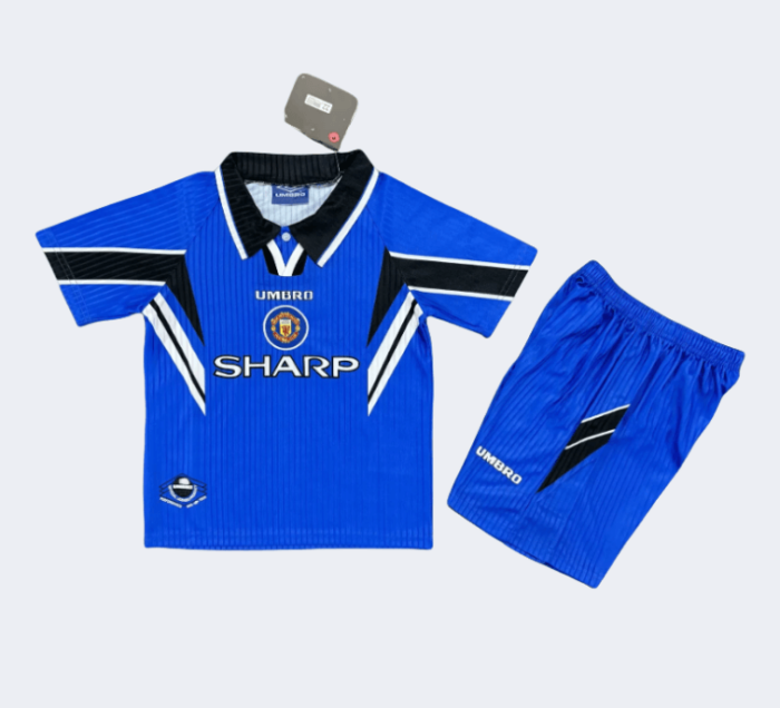 1996/98 Man United Away Kids Kits