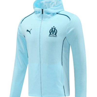 24/25 Marselli Full Zip Hoodie Light Blue