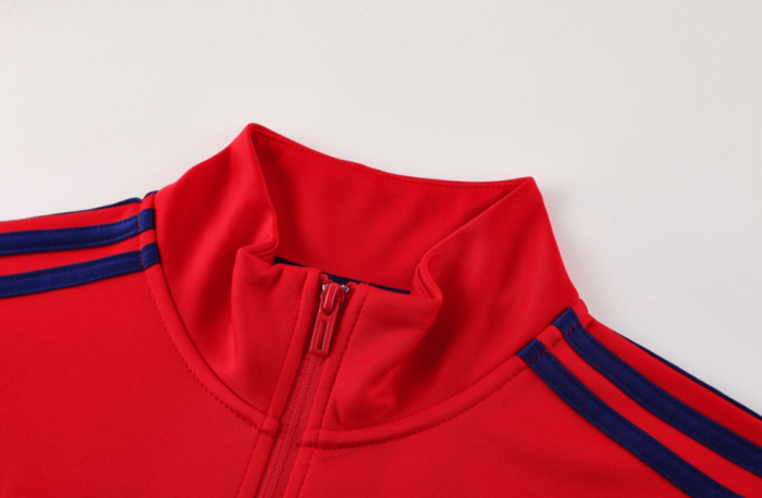 24/25 Arsenal Full Zip Red Jacket - 图片 3