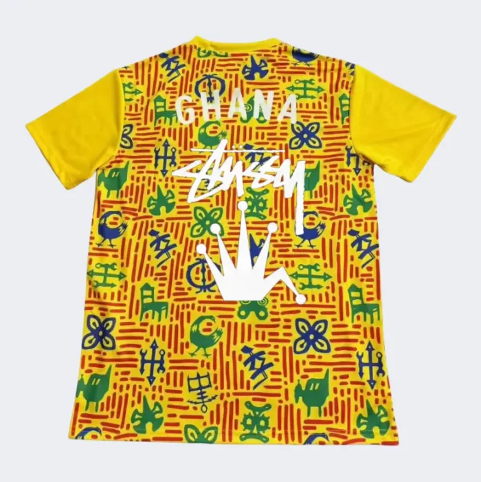 25/26 Ghana Training Jersey x Stussy - 图片 2