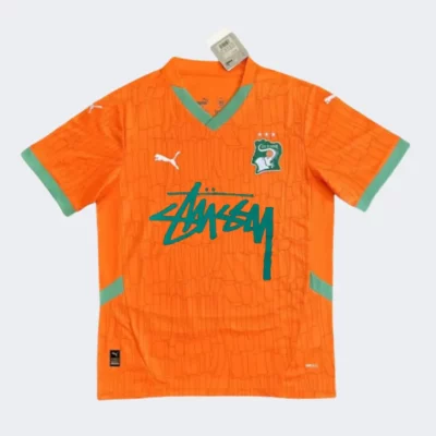 25/26 Ivory Coast Home Jersey x Stussy