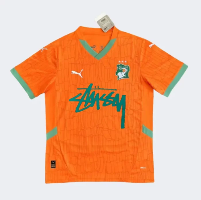 25/26 Ivory Coast Home Jersey x Stussy