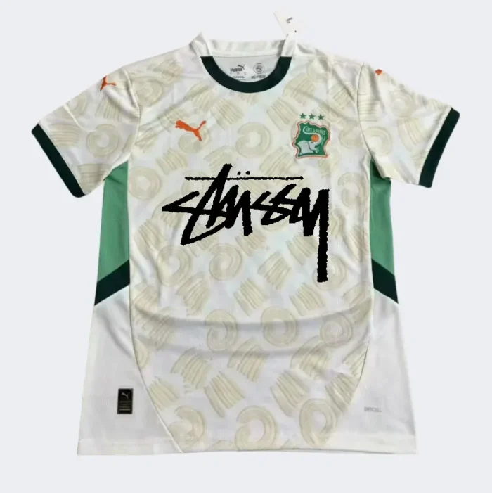 25/26 Ivory Coast Away Jersey x Stussy