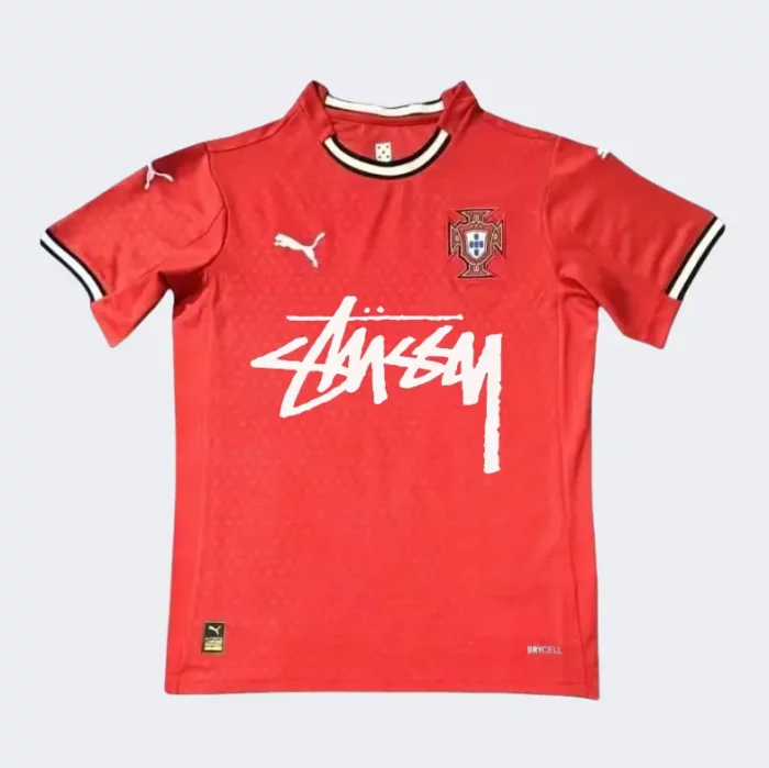 25/26 Portugal Home Jersey x Stussy